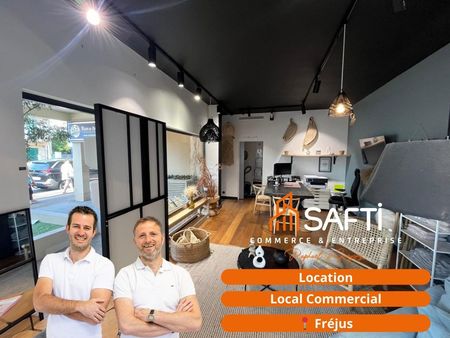 local commercial 2 pièces 45 m² frejus