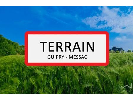 terrain 4400 m² guipry