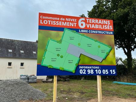 terrain a vendre: 635m² opportunité à saisir