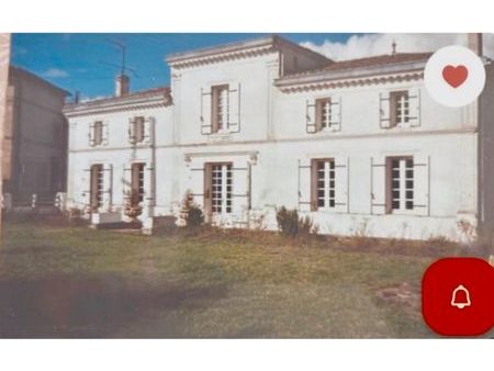 vente maison saint chrystoly de blaye