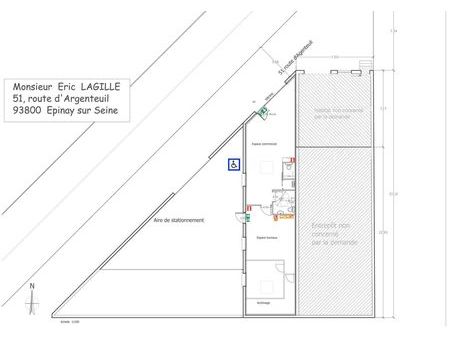 local commercial et d'activite 300 m2