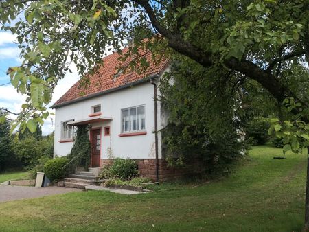 maison avec grand terrain à fort potentiel