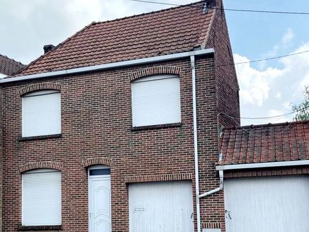 a rénover à bauvin (59) maison 5 pièces avec beau terrain de 1 200 m²