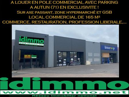 local commercial 165 m²