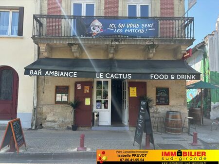 bar  fond de commerce  restauration 230 m² saint-pierre-d'aurillac