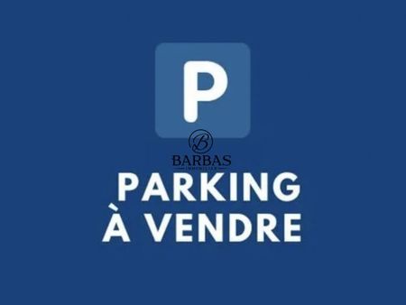 place de parking à vendre à vert le grand. rare