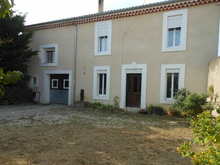 maison vigneronne sur terrain