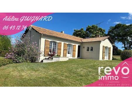 vente maison à toutlemonde (49360) : à vendre / 104m² toutlemonde