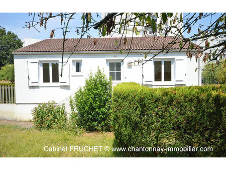 vente maison 3 pièces 72 m² chantonnay (85110)