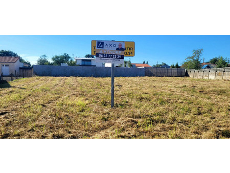 vente terrain constructible la plaine  780m² 30 000€ maine-et-loire pays de la loire