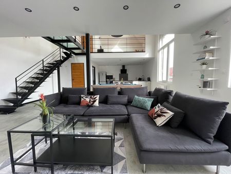 loft de charme et lumineux de 100m2