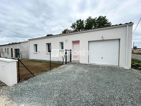 maison neuve nieul-lés-saintes 4 pièces 104 m2