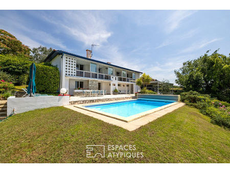 maison d'architecte avec vue sur l'océan