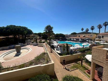 cap d'agde-roquille- t3 + terrasse+ cellier+ parking + piscine