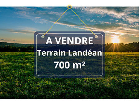 terrain landean 700 m2