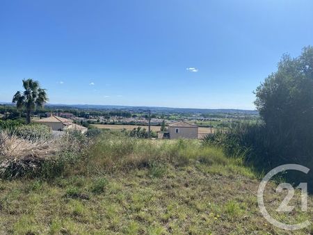 terrain à vendre - 800 m2 - tourbes - 34 - languedoc-roussillon