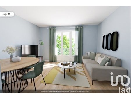 vente appartement 3 pièces de 51 m² à rueil