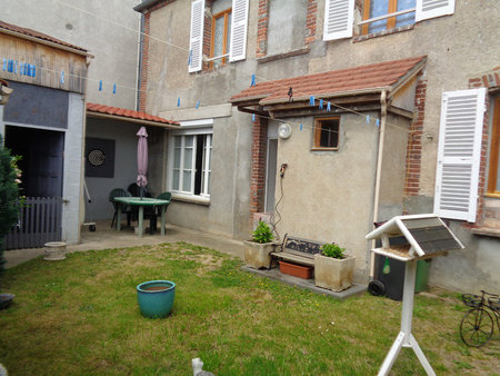 dpt yonne (89)  à vendre bleneau maison 5pièces 95m2 avec cour