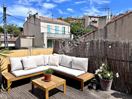 maison de ville marseille 3 pièce(s) 71 m² edoume terrasse garage