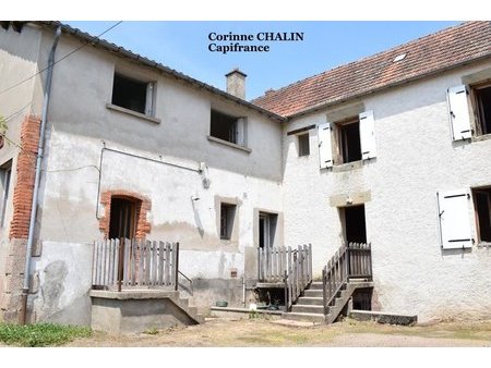 dpt allier (03)  à vendre montcombroux les mines maison 64m2 + 2 appartements 60 et 81m2