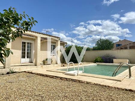 villa marguerittes 95 m2 piscine et garage