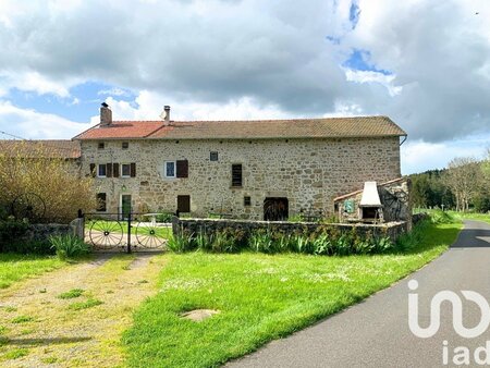 vente maison de campagne 5 pièces de 125 m² à monlet (43270)