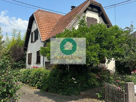 la wantzenau maison 6 pièces rue calme prox centre village sur 5 04 ares