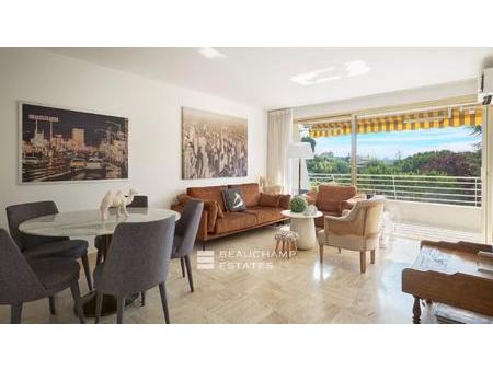 cannes croix des gardes - bel appartement 3 pièces lumineux au rez-de-chaussée