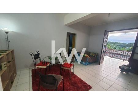 vente : appartement de 2 pièces avec terrasse (41 m²) à baie