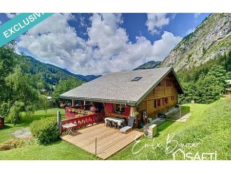 vente maison 5 pièces 132 m² la chapelle-d'abondance (74360)