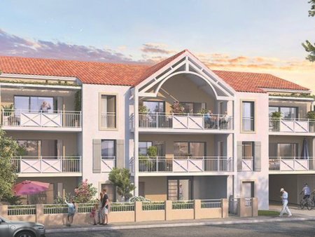 appartement t3 neuf de 79 m2 avec terrasse et garage - les