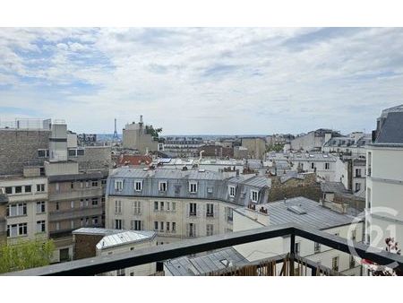 appartement à vendre - 2 pièces - 41 65 m2 - paris - 75018 - ile-de-france