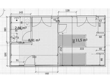 immeuble classée c de 7 logements et 1 local commercial