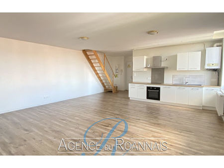 vente appartement 5 pièces 86 m² roanne (42300)