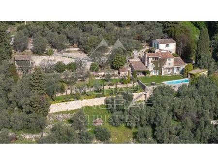 elegant bastide overlooking the cannes countryside  le tignet  pr 06530 villa/townhouse fo