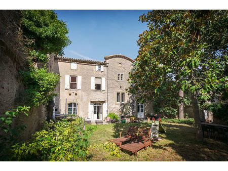 carcassonne - conques s/orbiel superbe maison de maître 347m² avec jardin et dépendance