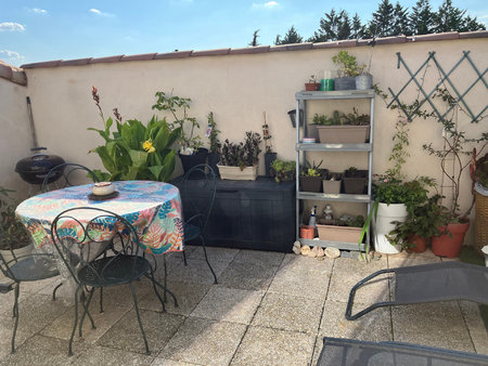 appartement t3 58.19m² terrasse parking