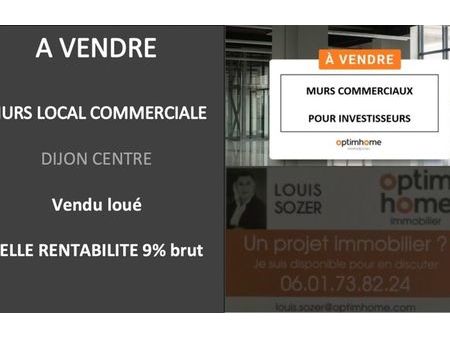 vente commerce 3 pièces 24 m² dijon (21000)