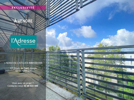 vente appartement 4 pièces à nantes beaujoire - saint-joseph (44000) : à vendre 4 pièces /