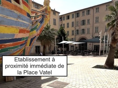 vente restaurant de 130 m² à toulon (83000)