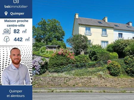 vente maison à quimper kermabeuzen - moulin vert - penvillerc'h (29000) : à vendre / 82m² 