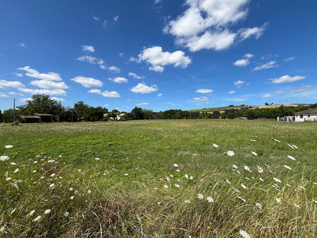 vente terrain  1000.00m²  bessières