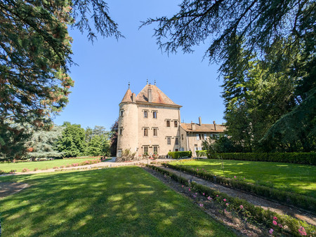 château du 13ème siècle  22 pièces  rénové  terrains  ferme en activité  vignobles - poten