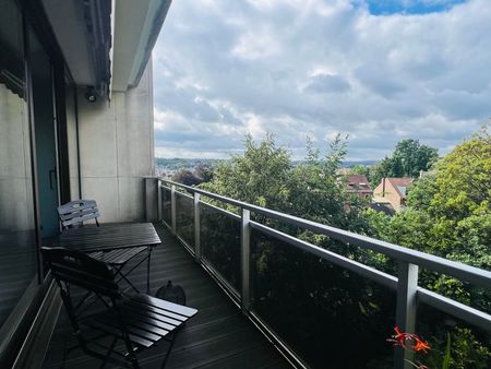 bel appartement meublé - terrasse - cadre verdoyant