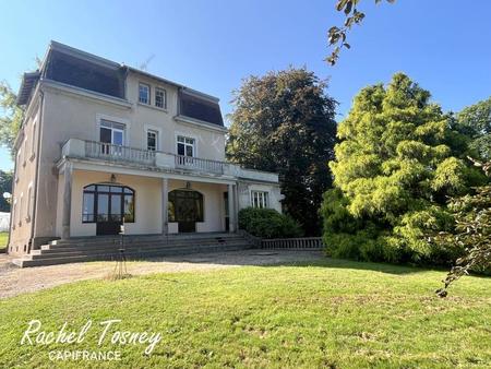 secteur fougerolles  belle maison bourgeoise t9 sur terrain de 75 ares !