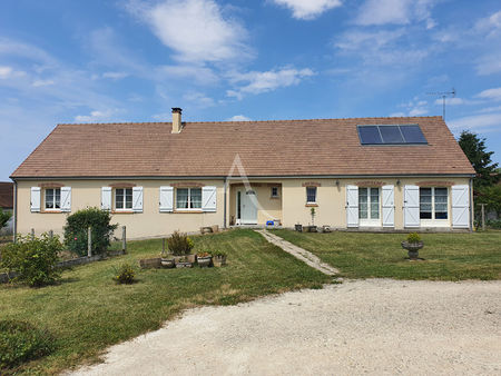 pavillon de plain-pied à selles sur cher