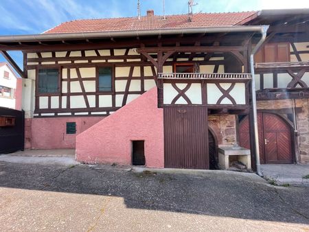 maison alsacienne à rénover à ergersheim