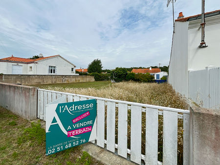 vente terrain  201.00m²  la barre