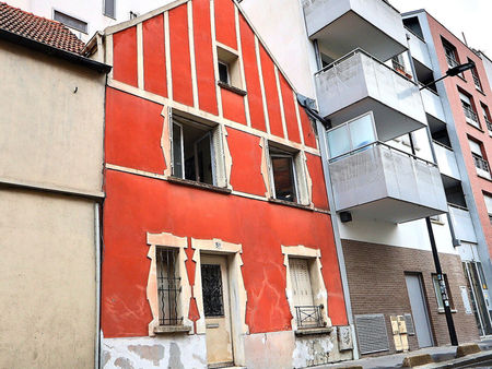 vente maison 5 pièces  60.60m²  aubervilliers