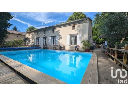 vente maison de campagne 7 pièces de 202 m² à chevanceaux (17210)